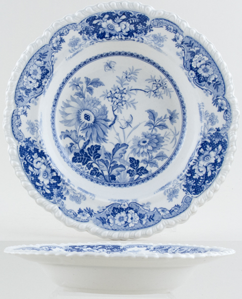 Dessert Dish with rim c1830